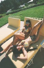 SYDNEY SWEENEY and HALSEY in Bikinis at a Photoshoot, 2020