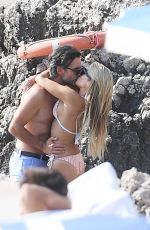 SYLVIE MEIS and Nicals Castello on Honeymoon in Capri 09/23/2020