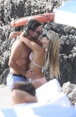 SYLVIE MEIS and Nicals Castello on Honeymoon in Capri 09/23/2020