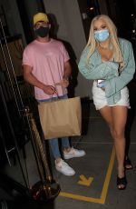 TANA MONGEAU and Harry Jowsey at Catch LA in West Hollywood 09/10/2020