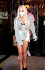 TANA MONGEAU and Harry Jowsey at Catch LA in West Hollywood 09/10/2020