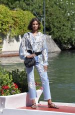 TAYLOR MARIE HILL Arrives at Lido at 2020 Venice Film Festival 09/02/2020