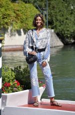 TAYLOR MARIE HILL Arrives at Lido at 2020 Venice Film Festival 09/02/2020
