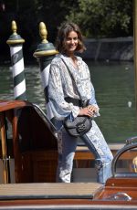 TAYLOR MARIE HILL Arrives at Lido at 2020 Venice Film Festival 09/02/2020