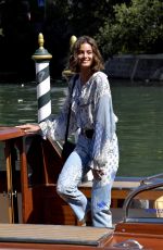 TAYLOR MARIE HILL Arrives at Lido at 2020 Venice Film Festival 09/02/2020
