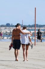 TAYLOR MARIE HILL Out at a Beach in Venice 09/03/2020