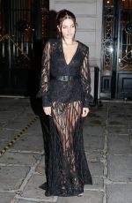 THYLANE BLONDEAU Leaves Etam Fashion Show at PFW in Paris 09/29/2020