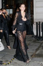THYLANE BLONDEAU Leaves Etam Fashion Show at PFW in Paris 09/29/2020