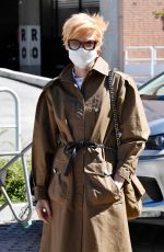 TILDA SWINTON Arrives at Venice Airport 09/01/2020