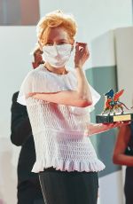 TILDA SWINTON at 77th Venice Film Festival Opening Ceremony 09/02/2020