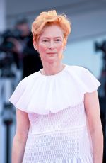 TILDA SWINTON at 77th Venice Film Festival Opening Ceremony 09/02/2020