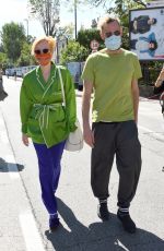 TILDA SWINTON Out and About in Venice 09/02/2020