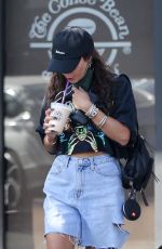 VANESSA HUDGENS and GG MAGREE at Coffee Bean & Tea Leaf in Los Angeles 09/05/2020