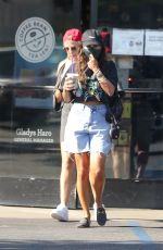 VANESSA HUDGENS and GG MAGREE at Coffee Bean & Tea Leaf in Los Angeles 09/05/2020