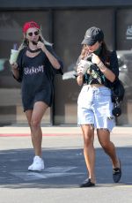 VANESSA HUDGENS and GG MAGREE at Coffee Bean & Tea Leaf in Los Angeles 09/05/2020