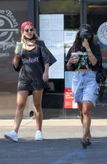 VANESSA HUDGENS and GG MAGREE at Coffee Bean & Tea Leaf in Los Angeles 09/05/2020