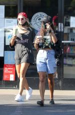 VANESSA HUDGENS and GG MAGREE at Coffee Bean & Tea Leaf in Los Angeles 09/05/2020