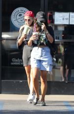 VANESSA HUDGENS and GG MAGREE at Coffee Bean & Tea Leaf in Los Angeles 09/05/2020