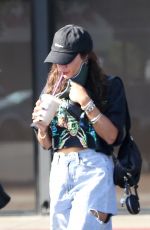 VANESSA HUDGENS and GG MAGREE at Coffee Bean & Tea Leaf in Los Angeles 09/05/2020