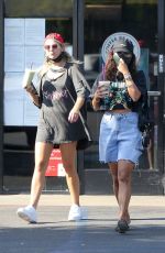 VANESSA HUDGENS and GG MAGREE at Coffee Bean & Tea Leaf in Los Angeles 09/05/2020