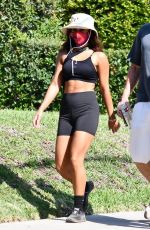VANESSA HUDGENS and GG MAGREE Out Hikinig in Los Feliz 09/03/2020