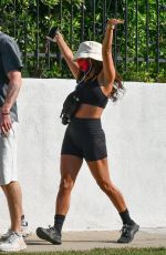 VANESSA HUDGENS and GG MAGREE Out Hikinig in Los Feliz 09/03/2020