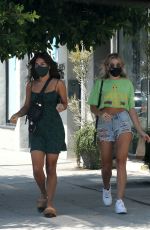 VANESSA HUDGENS and GG MAGREE Out Shopping in West Hollywood 09/02/2020