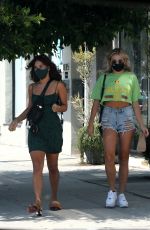 VANESSA HUDGENS and GG MAGREE Out Shopping in West Hollywood 09/02/2020
