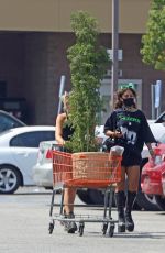 VANESSA HUDGENS at a Plant Nursery in Los Angeles 09/03/2020