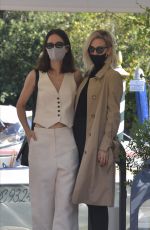 VANESSA KIRBY and KATHERINE WATERSTON at 77th Venice Film Festival 09/09/2020