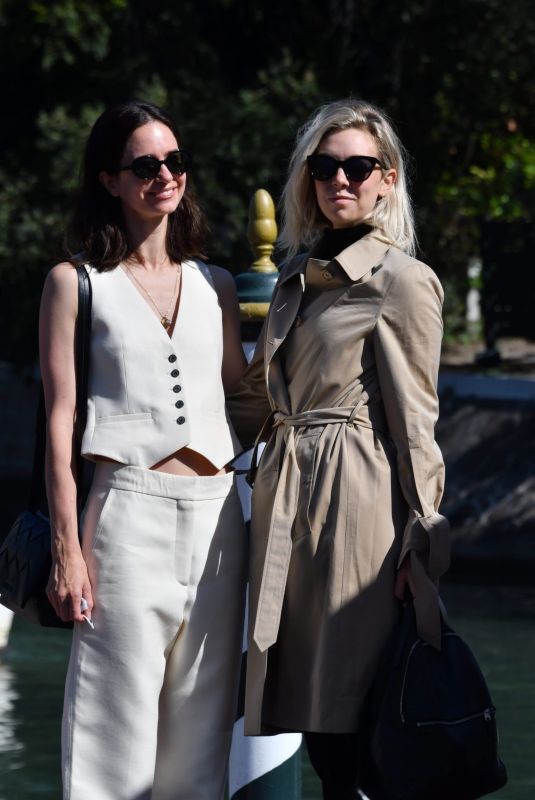 VANESSA KIRBY and KATHERINE WATERSTON at 77th Venice Film Festival 09/09/2020