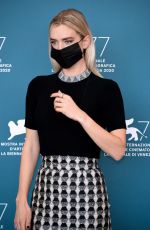 VANESSA KIRBY at The World To Come Photocall at 2020 Venice International Film Festival 09/06/2020