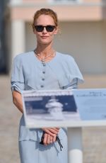 VANESSA PARADIS at Inauguration of Gabrielle Chanel Square at 46th Deauville American Film Festival 09/11/2020