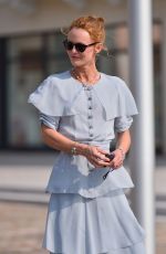 VANESSA PARADIS at Inauguration of Gabrielle Chanel Square at 46th Deauville American Film Festival 09/11/2020
