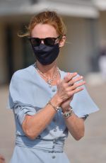 VANESSA PARADIS at Inauguration of Gabrielle Chanel Square at 46th Deauville American Film Festival 09/11/2020