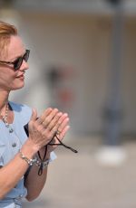 VANESSA PARADIS at Inauguration of Gabrielle Chanel Square at 46th Deauville American Film Festival 09/11/2020