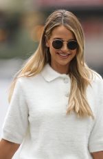 VOGUE WILLIAMS in Tight Denim Arrives at Heart Radio in London 09/27/2020