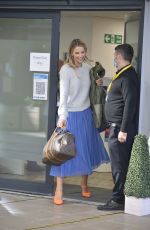 VOGUE WILLIAMS Leaves a TV Studio in Leeds 09/30/2020