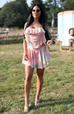 YAZMIN OUKHELLOU on the Set of The Only Way is Essex 09/15/2020