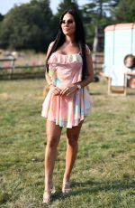 YAZMIN OUKHELLOU on the Set of The Only Way is Essex 09/15/2020