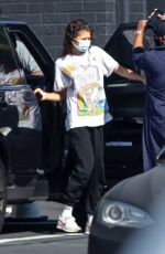 ZENDAYA Arrives at a Studio in Los Angeles 09/24/2020