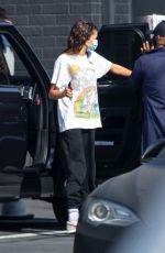 ZENDAYA Arrives at a Studio in Los Angeles 09/24/2020
