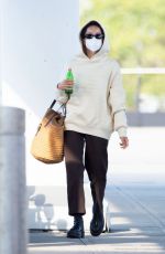 ZOE KRAVITZ and Karl Glusman at JFK Airport in New York 08/31/2020
