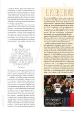 ZOE SALDANA in People en Espanol, October 2020