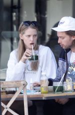 ABBY CHAMPION and Patrick Schwarzenegger Out for Lunch in Brentwood 10/29/2020