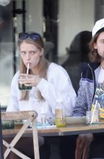 ABBY CHAMPION and Patrick Schwarzenegger Out for Lunch in Brentwood 10/29/2020