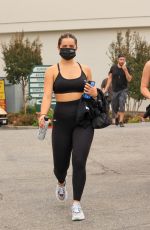 ADDISON RAE Leaves a Yoga Class in West Hollywood 10/20/2020