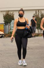 ADDISON RAE Leaves a Yoga Class in West Hollywood 10/20/2020