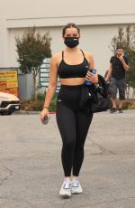 ADDISON RAE Leaves a Yoga Class in West Hollywood 10/20/2020