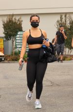 ADDISON RAE Leaves a Yoga Class in West Hollywood 10/20/2020